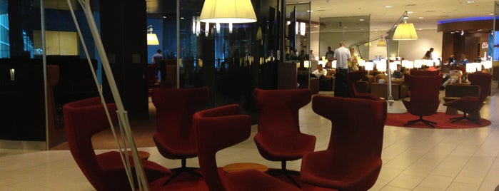 KLM Crown Lounge (Schengen) is one of Daniel's airport lounges.
