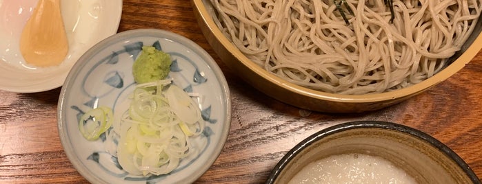 蕎麦いざか家 田衛門 is one of お気に入り店舗.
