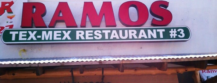 Ramos Tex-Mex Restaurant #3 is one of สถานที่ที่ Jonathon ถูกใจ.