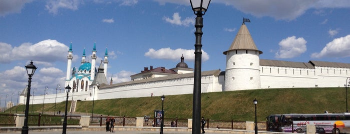 Казанский кремль is one of UNESCO World Heritage Sites (Russia).