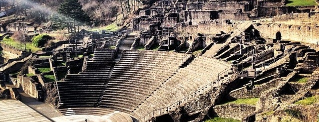 Théâtre antique de Fourvière is one of Western Europe.