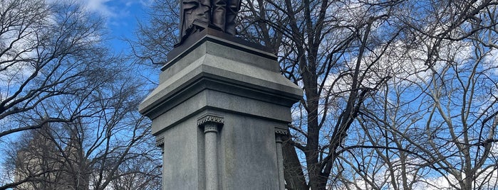 Statue of Daniel Webster is one of Central Park.