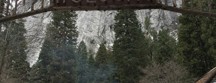 Curry Village is one of Yosemite.