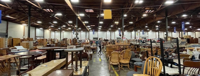 White Elephant Sale Warehouse is one of Bay Area Awesomeness.