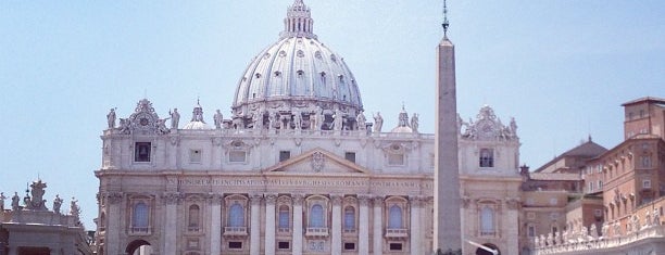 St. Peter's Basilica is one of Rome, baby!.