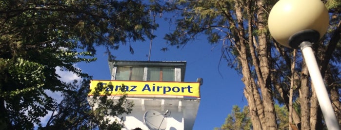 Taraz Aulie-Ata International Airport (DMB) is one of KZ Airports.