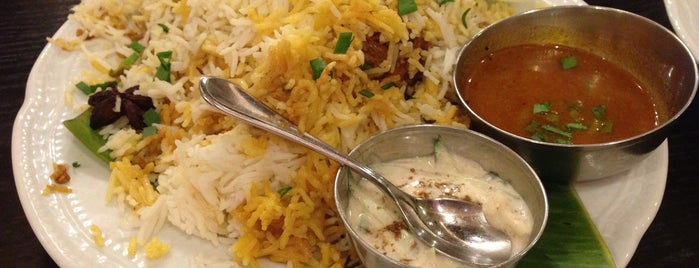 Andhra Dining is one of Kenji's Saved Places.