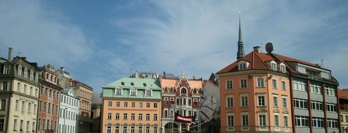 Vecrīga | Старая Рига | Riga Old town is one of สถานที่ที่ Ieva ถูกใจ.