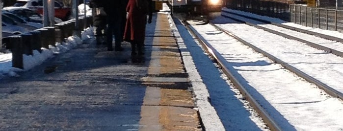 MBTA Hyde Park is one of Train stations.