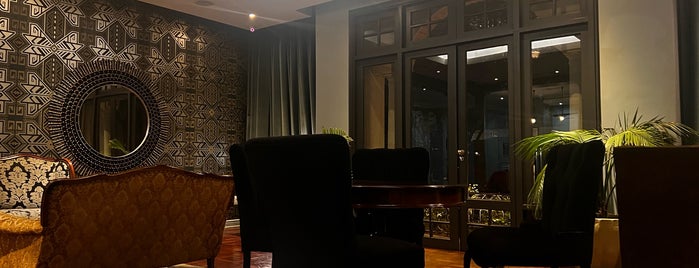 The Winston Hotel is one of Joburg.