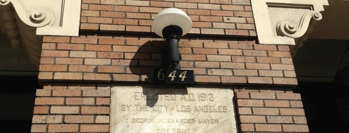 Engine Co. No. 28 is one of dineLA's Saved Places.