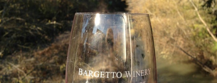 Bargetto Winery is one of South Bay Wineries.