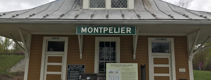 Montpelier 1910 Train Depot is one of charlottesville.