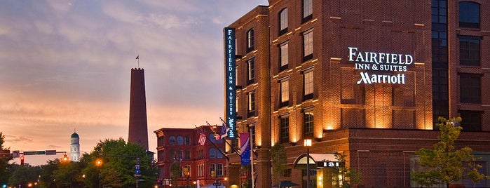 Fairfield Inn & Suites Baltimore Downtown/Inner Harbor is one of Marriott Hotels On "The Mile".