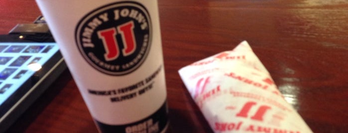 Jimmy John's is one of Places I go all the time!.