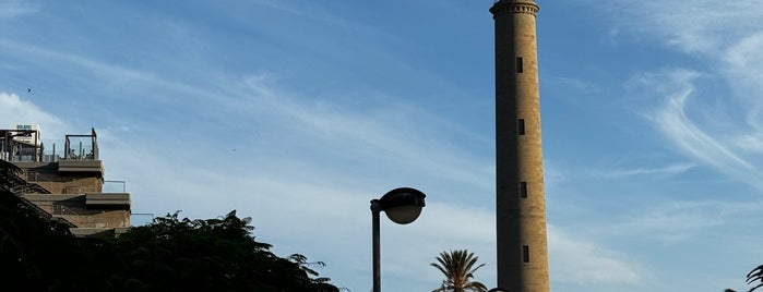 Maspalomas Lighthouse is one of Gran Canaria.