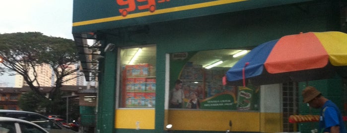 99 Speedmart is one of Most Visited.