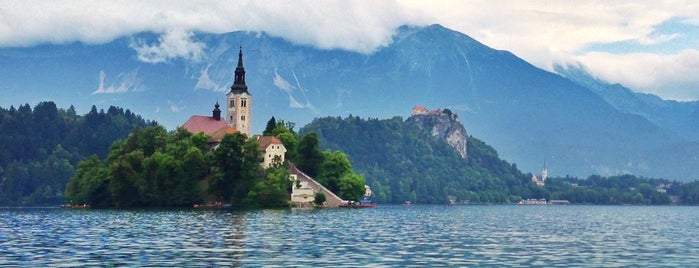 Bled is one of Slovenia.