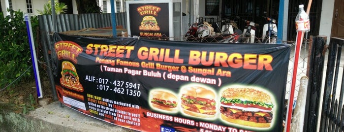 STREET GRILL BURGER@SG ARA is one of Penang (Burgers).