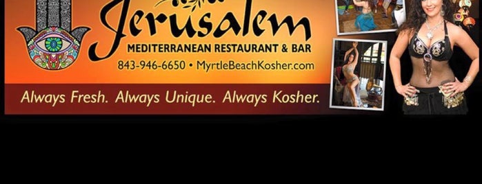 Jerusalem Bar & Grill is one of The 15 Best Places That Are Good for Business Meetings in Myrtle Beach.