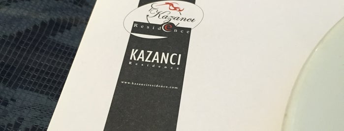 Kazanci Residence & Nargile Cafe Restaurant is one of Otels.