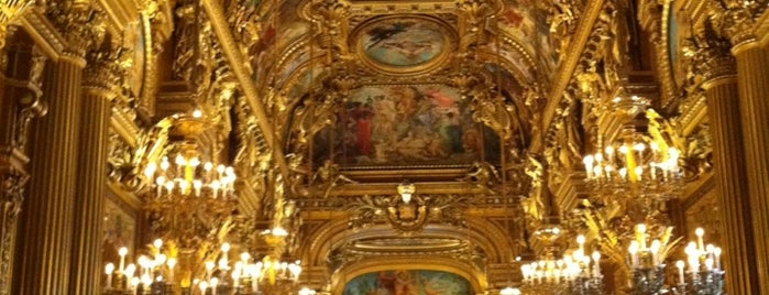 Opéra Garnier is one of Paris.