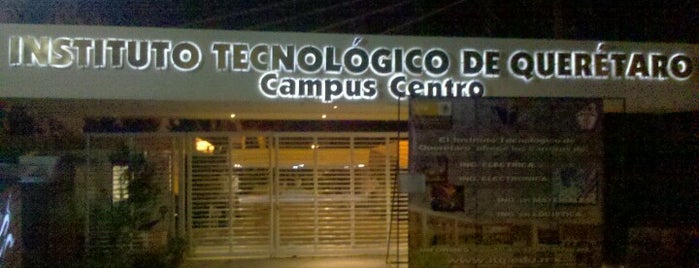 Instituto Tecnólogico de Querétaro is one of สถานที่ที่ Daniel ถูกใจ.