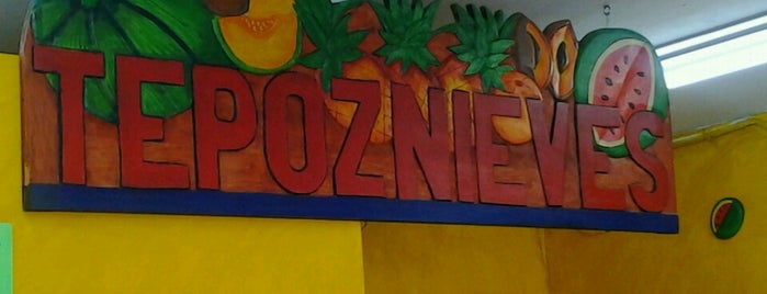 Tepoznieves is one of df restaurante.