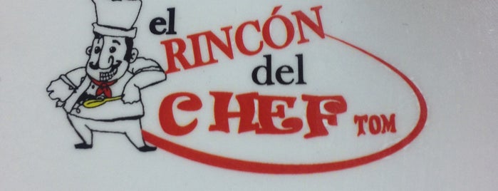 El Rincón del Chef Tom is one of สถานที่ที่ Srta. Miranda ถูกใจ.