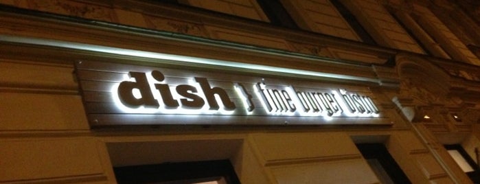 Dish fine burger bistro is one of Прага.