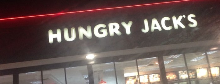 Hungry Jack's is one of Where I've been.