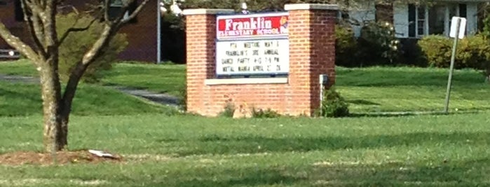 Franklin Elementary is one of Places I go for work.