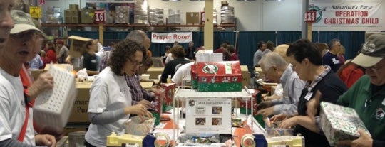 Operation Christmas Child Processing Centers