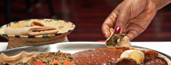 Demera Ethiopian Restaurant is one of Must Try Chicago Bars and Restaurants.