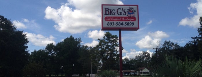 Big G'S BBQ is one of South Carolina Barbecue Trail - Part 1.