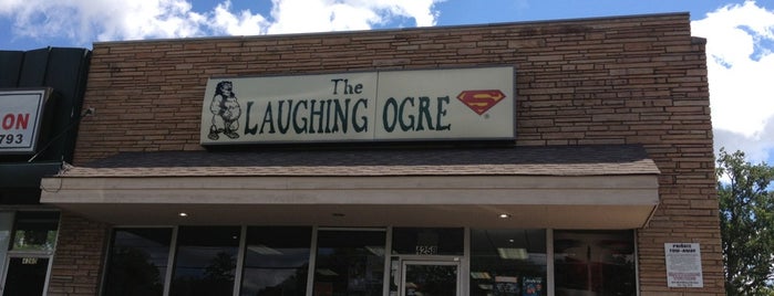 Laughing Ogre is one of สถานที่ที่บันทึกไว้ของ Dave.