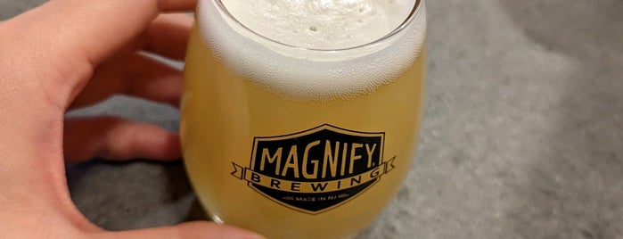 Magnify Brewing is one of Lieux qui ont plu à Paula.