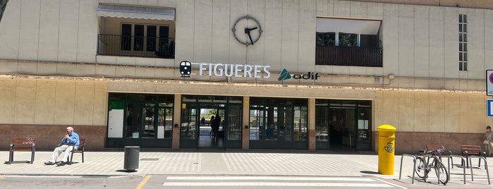 RENFE Figueres is one of Principales Estaciones ADIF.