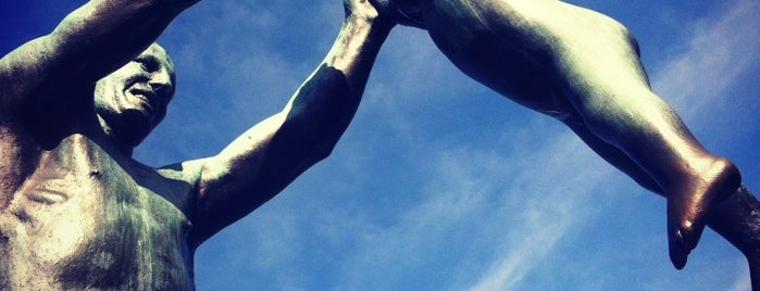 Vigeland Sculpture Park is one of Oslo.