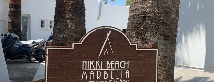Nikki Beach Marbella is one of Marbella.