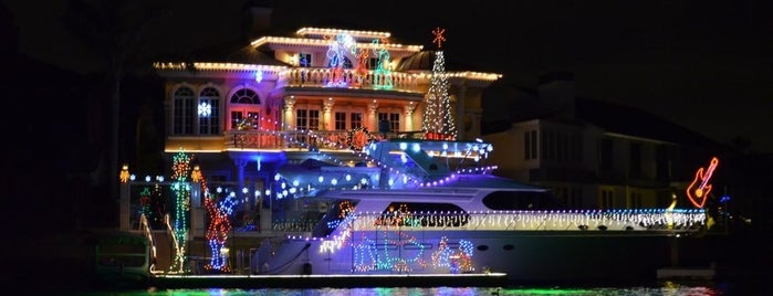 Cruise of Lights is one of Huntington Harbour.
