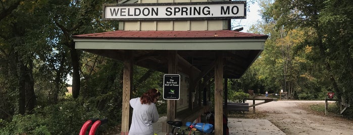 Katy Trail State Park - Weldon Spring Trailhead is one of St. Louis.