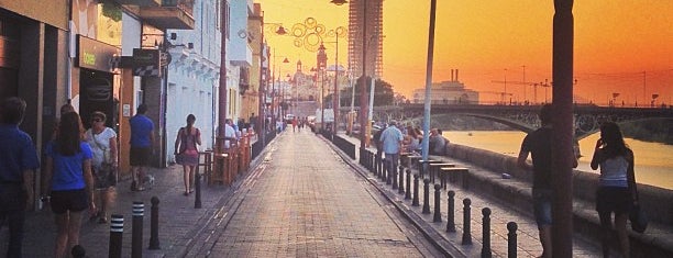 Calle Betis is one of Seville.