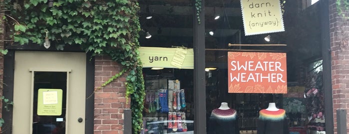 Darn. Knit. {Anyway} is one of Yarn Shops.