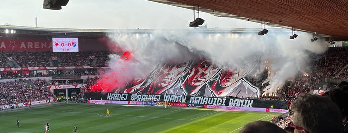 Fortuna Arena is one of Fotbalové stadiony ČR - 1.liga (2012/2013).