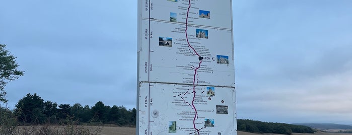 frontera Camino De Santiago en Castilla y León is one of Span. Jakobsweg.