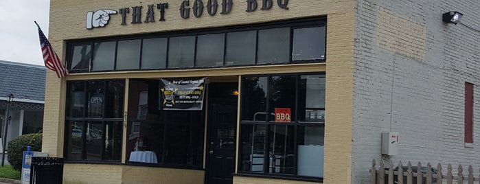 That Good BBQ is one of NE’s Liked Places.