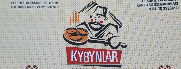 Kybynlar is one of meal.