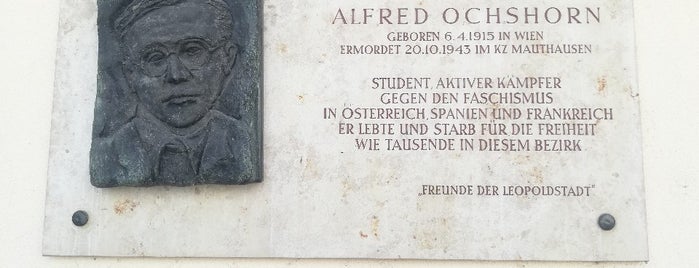 Gedenkstätte Alfred Ochshorn - Spanienkämpfer is one of Prater Tour.