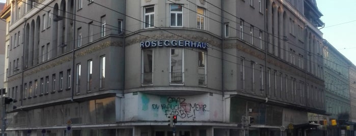 Roseggerhaus is one of Streets and other public places in Graz.